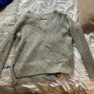 Gray Knitted Sweater